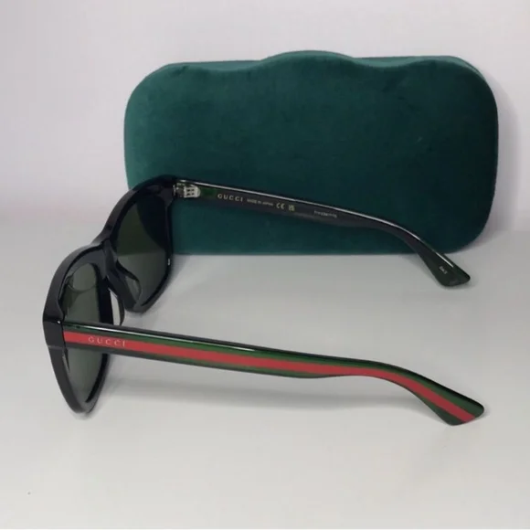 ? - Authentic New Gucci GG0057SK 002 56 GG0057SK Men display picture 3